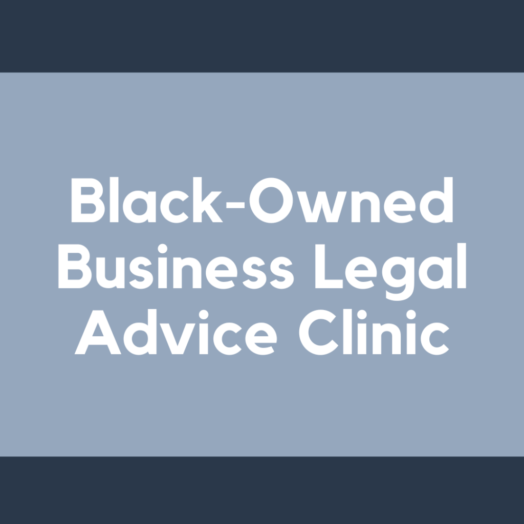 BlackOwned Business Legal Advice Clinic Legal Aid of East Tennessee